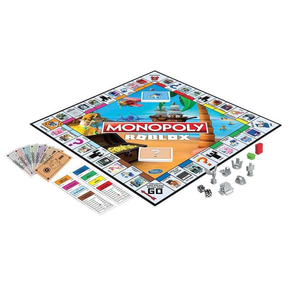 Hasbro Monopoly: Roblox Board Game - Picture 2 of 3